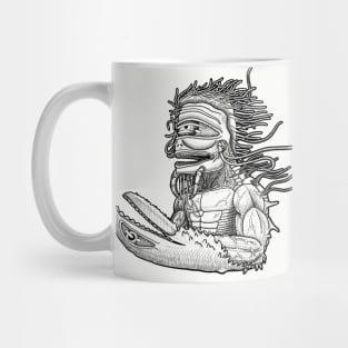 Lobster Monster (Lines Only) Mug